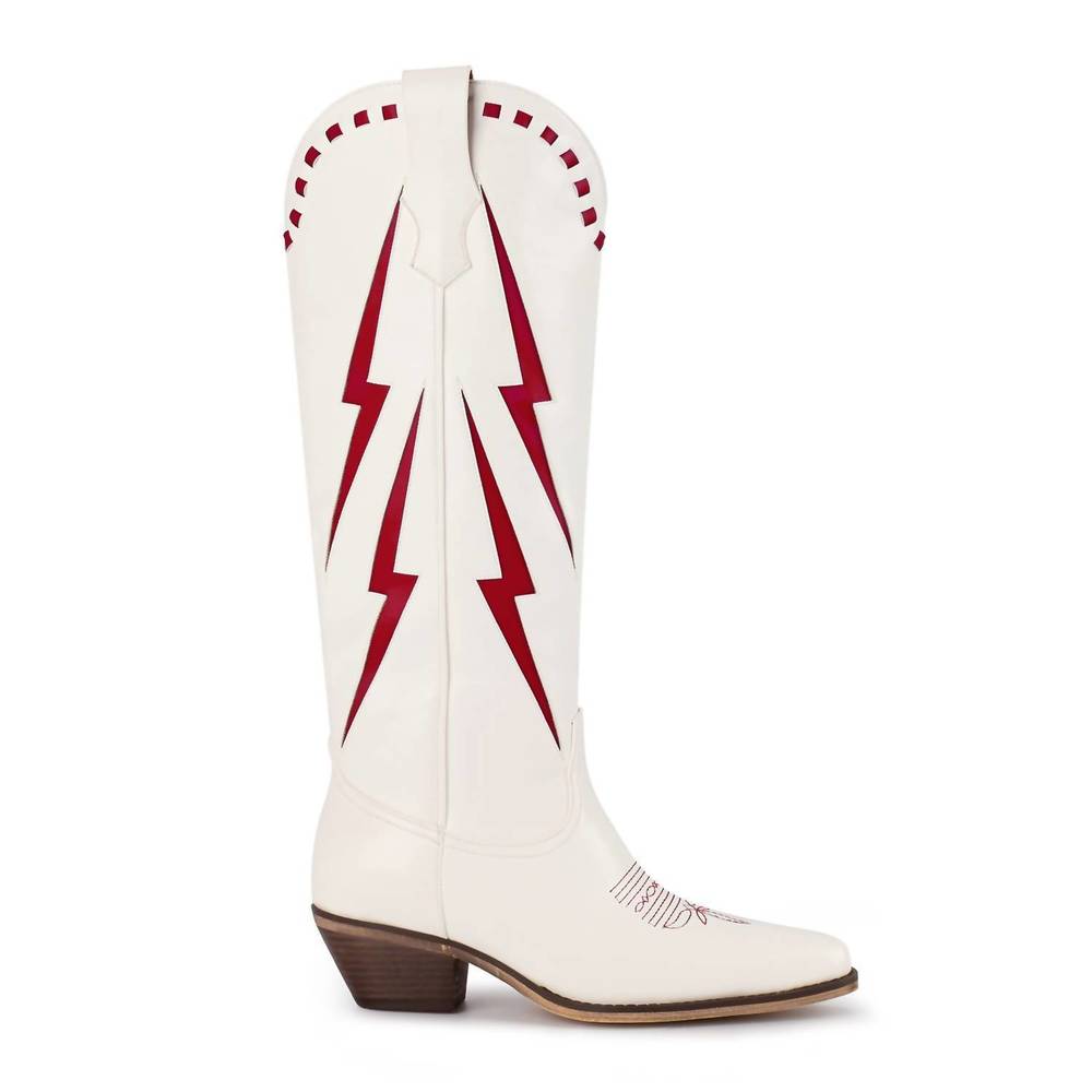 NEW MARFA BOOTS women's the grove cowboy boot in red
